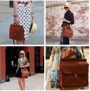 VINTAGE WILLIS COACH BAG